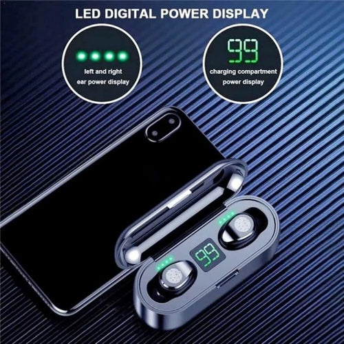 Dragon Wireless Earbuds – Touch Control, Power Case & Serious Vibes