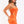 Bring the Heat – Orange Corset Skirt Set