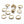 10pc Vintage Ring Set – Zinc Alloy & Gemstone Stackables