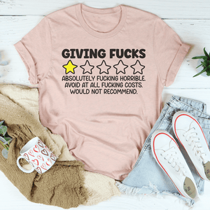 Giving F-cks Absolutely F-cking Horrible Tee-2