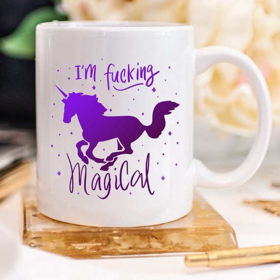 Bye Felicia Goods® “I’m F*cking Magical” Funny Coffee Mug – 11oz Ceramic