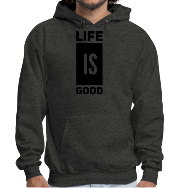 Mens Graphic Hoodie Life is Good-5