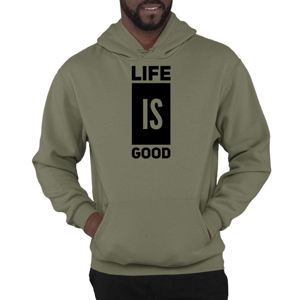 Mens Graphic Hoodie Life is Good-4