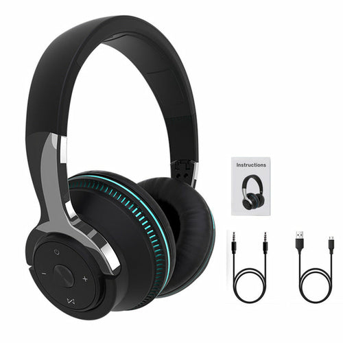Wireless RGB Gaming Headset – Ninja Dragon Bluetooth 5.1 with Noise Canceling & Mic