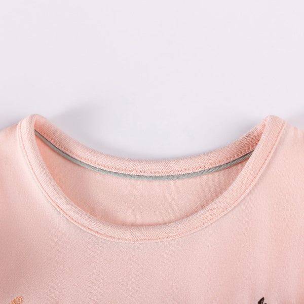 Autumn and Spring Arrival Princess Cartoon Pattern Long Sleeves Tulle Patchwork Dress for Stylish Girls-1