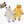 Baby Cartoon Animal Graphic Snap Button Thick Rompers With Hat-0