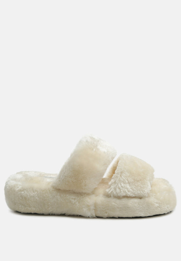 Smoothie Fur Slip-On Flats-6