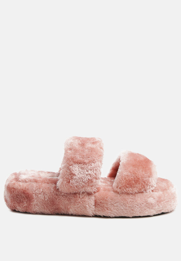 Smoothie Fur Slip-On Flats-0