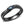 Bye Felicia Goods® Sea Blue CZ Ring – IP Gunmetal Stainless Steel